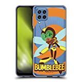 Head Case Designs Licenza Ufficiale DC Super Hero Girls Bumblebee Personaggi Cover in Morbido Gel Compatibile con Galaxy A22 / ...