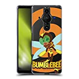 Head Case Designs Licenza Ufficiale DC Super Hero Girls Bumblebee Personaggi Cover in Morbido Gel Compatibile con Sony Xperia PRO-I
