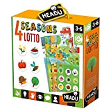 Headu- 4 Seasons Lotto Giochi Educativi Cultura Generale E Logica, Multicolore, 8.05959E+12