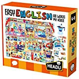 headu- Easy English 100 Words My House Giochi Educativi, Multicolore, IT23158