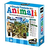 Headu-La Grande Tombola degli Animali Gioco Educativo, Multicolore, IT21512