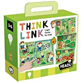 Headu- Think Link Logic Game for Kids, Gioco educativo 1-3 Anni, Multicolore, MU53542