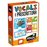 Headu- Vocali e Prescrittura Gioco Educativo, Multicolore, C3E63A77E6