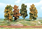 Heki Autumnal Trees 4 Pezzi, Altezza 18 cm, Multicolore, 2001