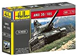 Heller 79899 - Modellino da Costruire, Carrarmato AMX 30/105, Scala 1:72 [Importato da Francia]