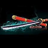 Hengqiyuan Anime Samurai Sword con Effetto Luminoso, One Piece Katana Assembla Il Modello di Blocchi, Kit da Costruzione Fai da ...