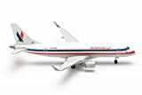 Herpa- American Eagle (Envoy Air) Embraer E170 Heritage Livery, Multicolore, 536196