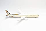 Herpa Etihad Airways Boeing 787-10 Miniature Dreamliner pour la Collection d'artisanat et Comme Cadeau, Multicolore, 559676
