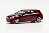 Herpa- Mercedes-Benz Classe A, Patagonia Red Met, Colore Rosso, 038263-005