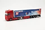 Herpa (NRW/Gronau) Scania CS 20 HD-Treno per borsa frigo Spedition Rose/Trucker Babe Manu, camion in miniatura, piccolo modello da collezione, ...