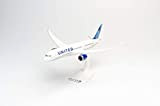Herpa- Other License United Airlines Boeing 787-9 Dreamliner, Multicolore, 612548