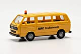 Herpa- T3 Bus Modello in Miniatura, Multicolore, 097161