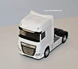 Herpa Trucks DAF XF E6 SSC ZG lifting bianco, Colore Colorato, 309080