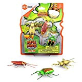 HEXBUG Real Bugs Nanos - Confezione da 3 personaggi finti per insetti, motivo a vibrazioni, regalo per ragazzi e ragazze, ...