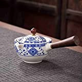 HHORB Teiera Cinese, Teiera Singola in Ceramica a 360°, Set da tè Kung Fu con Filtro per Uso Domestico Set ...
