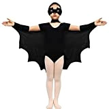 Hillylolly Mantello Pipistrello, Costume da Pipistrello per Bambini, Mantello Pipistrello Halloween, Costume da Pipistrello Vampiro con Maschera Pipistrello, Costume Cosplay ...