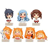 Himouto! Umaru-chan Action Figure Anime Q Versione Mini DOMA Umaru Figura Giocattoli PVC Modello Desktop Ornamenti Collezionabili Regali (B)