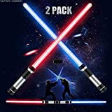 Hiraith Sabre Laser Star Wars, 2 su 1 sabra laser Star Wars per bambini luminosi e Sonora con Sonora spada ...
