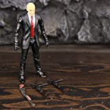 Hitman 6" Action Figure Gioco Codename 47 Killer Nero Suit Giocattoli Modello Bambola