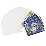 HJZZLX 200 Pezzi Bustine per Carte Pokémon, Bustine carte, per YuGiOh, MTG, Pokemon, Carte Magiche, Buste Trasparenti Carte Pokemon(66 * ...