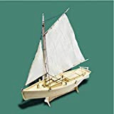 HKX Modello Nave Soggiorno Decorazioni Chem Barca A Vela Modello Fai Da Te 1:30 Assemblaggio Kit di Costruzione Nave Modello ...