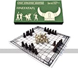 Hnefatafl Board Game - Viking Chess Set, The Masters Edition with Cloth Board And Detailed Resin Pieces