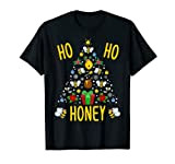 Ho Ho Api Miele apicoltore regalo di Natale dell'apicoltore Maglietta