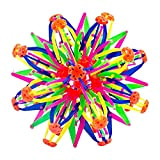 Hoberman Sphere, sfera telescopica in plastica, giocattolo retrattile, adatto per bambini, questa palla giocattolo allevia lo stress e l'ansia, giocattolo ...