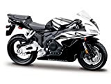 HONDA CBR1000RR Modellino Motocicletta in nero e Bianco ( 1:18 Scala )