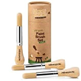 Honeysticks My First Paint Brush Set - 3 Pack. Perfect First Paint Brushes for Baby, Toddler. Jumbo Paint Brushes for ...
