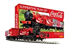 Hornby Hobbies The Coca-Cola Summertime OO Set di treno elettrico HO Track con telecomando e alimentatore USA R1276T, rosso