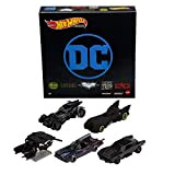 Hot Wheels - Batman Collezione, 5 Batmobili Classiche in scala 1:64, Confezione speciale per giocare o da mettere in mostra, ...