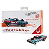 Hot Wheels- ID Die-Cast Dodge Charger 70, Scala 1:64, Macchinina Giocattolo per Bambini 8 + Anni, FXB03