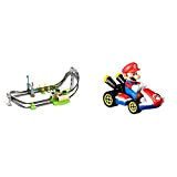 Hot Wheels Mario Kart, Pista Circuito Base con Personaggio Mario in Macchinina, Giocattolo per Bambini 5+ Anni & Mario, Standard ...
