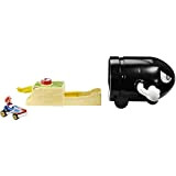 Hot Wheels Mario Kart Playset Lanciatore Pallottolo Bill, Giocattolo per Bambini 5+ Anni, GKY54