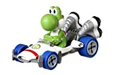 Hot Wheels - Mario Kart Yoshi Veicolo in Metallo in Scala 1:64, Macchinina Giocattolo per Bambini 3 + Anni, GBG29