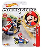 Hot Wheels Mario, Standard Kart Veicolo Giocattolo in Metallo Pressofuso, Multicolore, GBG26