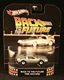 Hot Wheels Retro Back to the Future 1:55 Die Cast Car DeLorean Time Machine