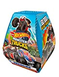 Hot Wheels - Uovissimo Monster Trucks, con 2 Veicoli Monster Trucks e 4 Accessori, Giocattolo per Bambini 3+ Anni, HJR58