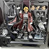 houyi Edward Elric Figure Fullmetal Alchemist Figure Alphonse Elric Action Figures Collection Model Toy BWITHBOX