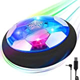 Hover Football Ricaricabile Hover Soccer Ball Regalo con Luci LED Colorate e Paraurti Protettivo in Schiuma, 2022 Coppa del Mondo ...