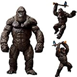 hqycjyoe Godzillas Vs King Kong Movie Action Figure 2021 PVC Giunti Immagine realistica Giocattoli Modello Decorazione Re dei Mostri Giocattolo ...