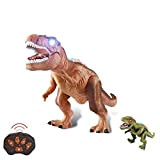 HSP Himoto XXL RC - Dinosauro telecomandato T-Rex, ca. 50 cm, Funzione deviazione, Effetti sonori e Luminosi con Telecomando.