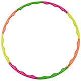 Hudora, Cerchi Hula Hoop, Verde (Grün,Orange,Gelb,Pink), Taglia Unica