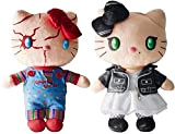Huegu Kawaii Bambola Plush Set di 2 Chucky's Plush Doll Toy Chucky & Tiffany Plush Doll da Collezione for fidanzate, ...