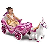 Huffy Disney Princess Royal Horse and Carriage Batteria elettrica Ride On Powered Car