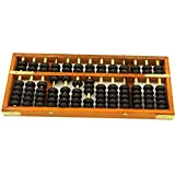 HugeStore Vintage Wooden Wood Abacus Desk Soroban for Kids Math Educational Learning Tools