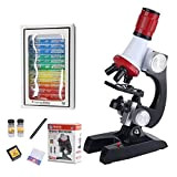 HYY-YY Microscopio Kit Lab LED Home School Toy Dono Educativo Giocattolo Dono Raffinato Microscopio Biologico per Bambini Bambino Microscopio educativo ...