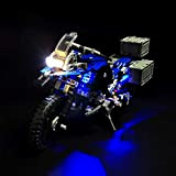 HYZM - Set di luci a LED per LEGO Technic BMW R 1200 GS Adventure, set di luci per Lego ...