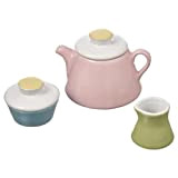 I-K-E-A DUKTIG - Set da tè in 3 pezzi, colori misti + penna ricaricabile Finchley